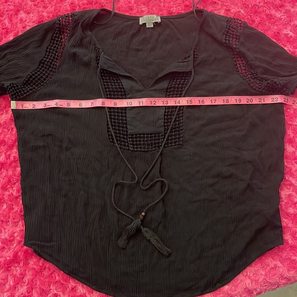 Oops👙Washed my wife’s Beautiful Black Joseph A Swimsuit CoverUp n hot water! 💦 - Picture 4 of 9